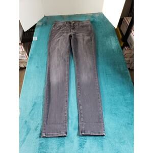 Cambio Jeans Size 6 Womens Black Stretch Pants Denim Mid Rise Skinny